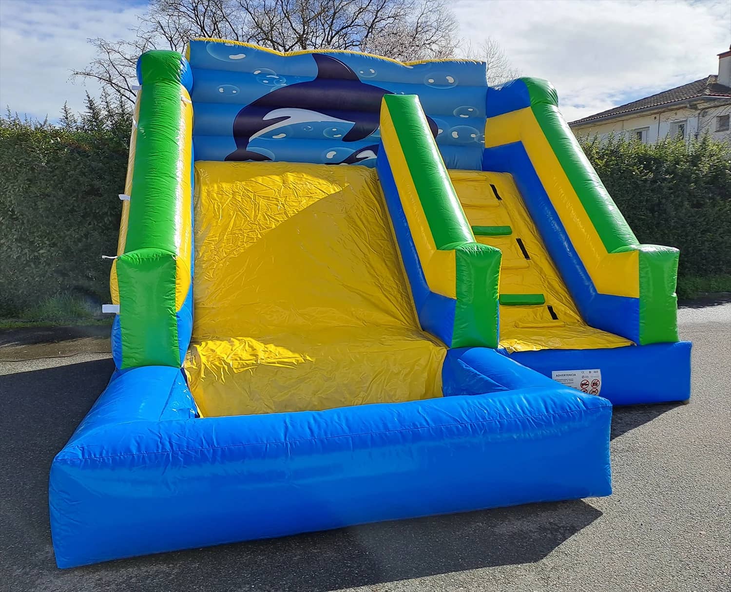 Toboggan aquatique
