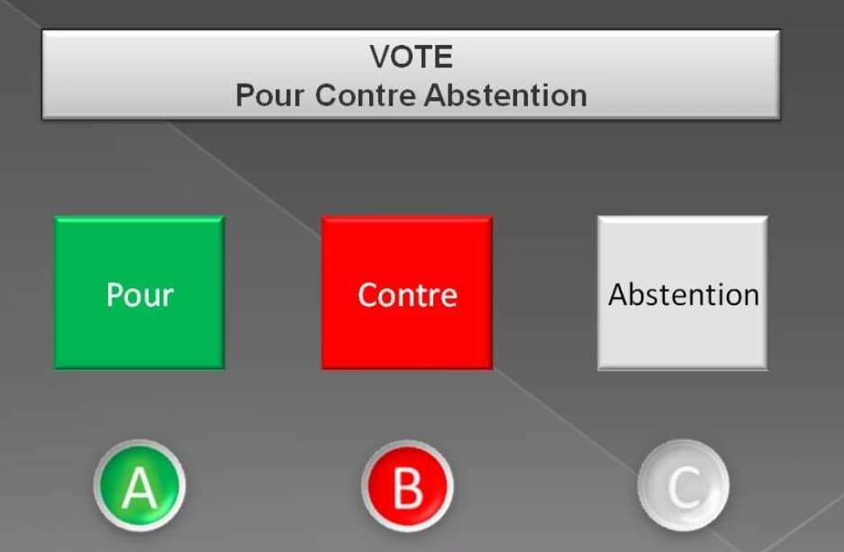 Boîtiers de vote interactifs — vue 7