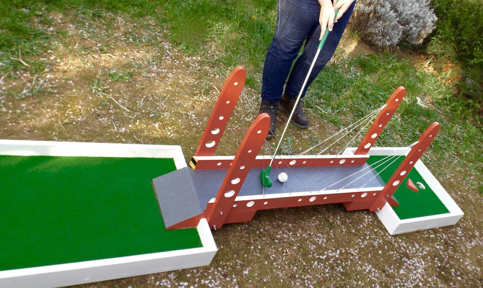 Piste de golf mobile à louer chez Elite Animation Toulouse