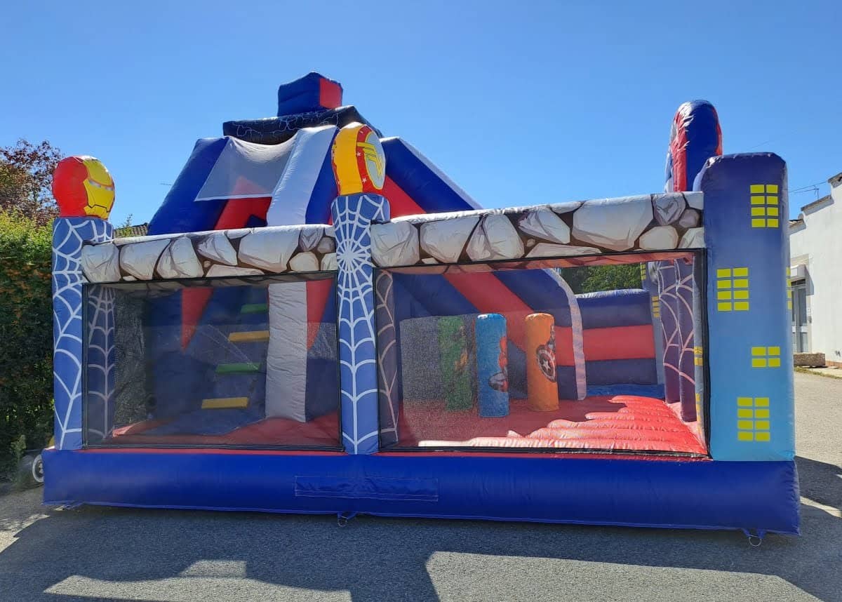 Château combo Super Héros — vue 2