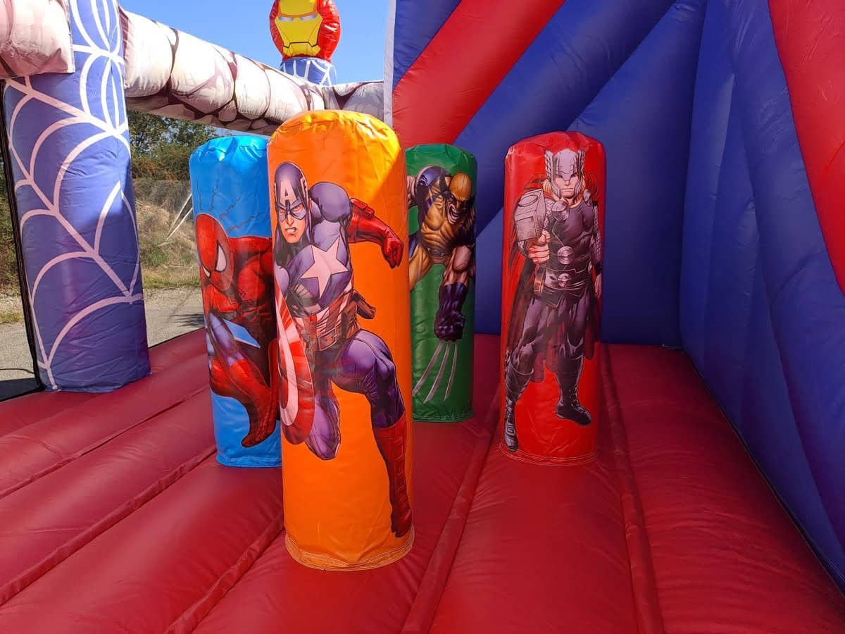 Château combo Super Héros — vue 3