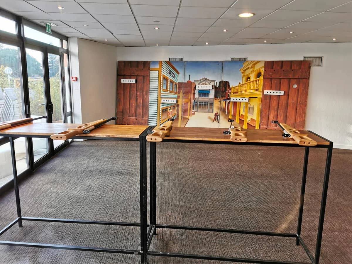 Location de ball trap laser — vue 3