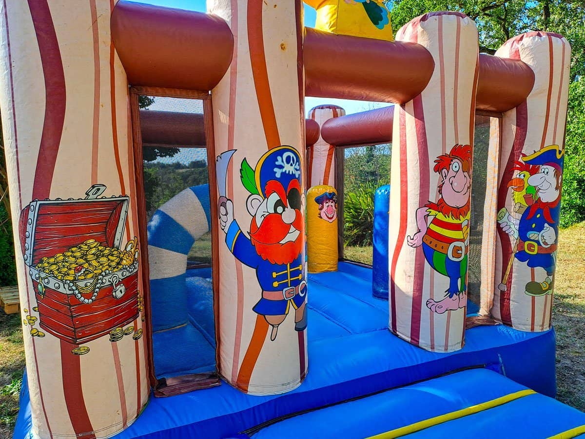 Château Pirates avec obstacles — vue 2