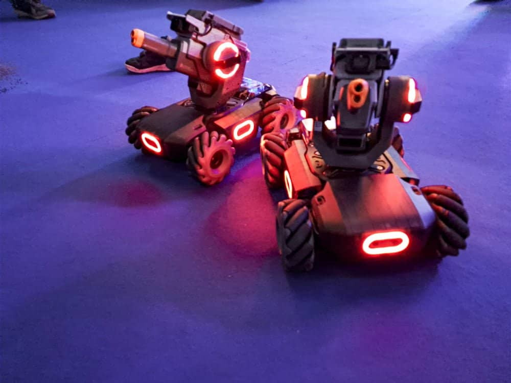 Elite Robots interactifs — vue 5