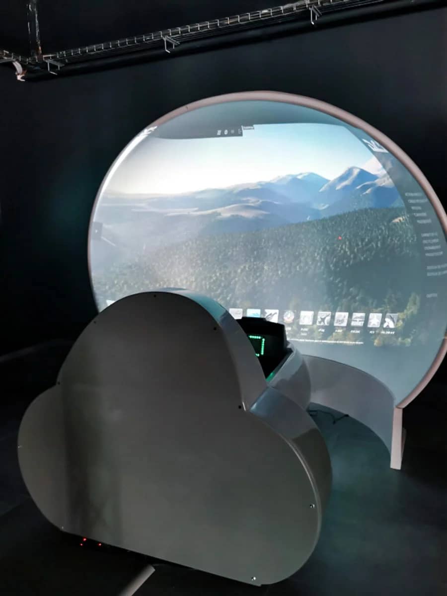Simulateur De Vol Mirage 2000 — vue 2