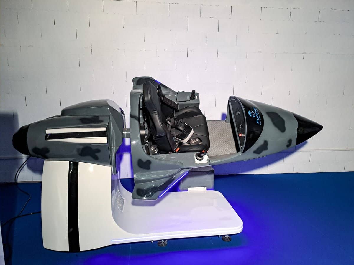Simulateur Aircraft VR — vue 3
