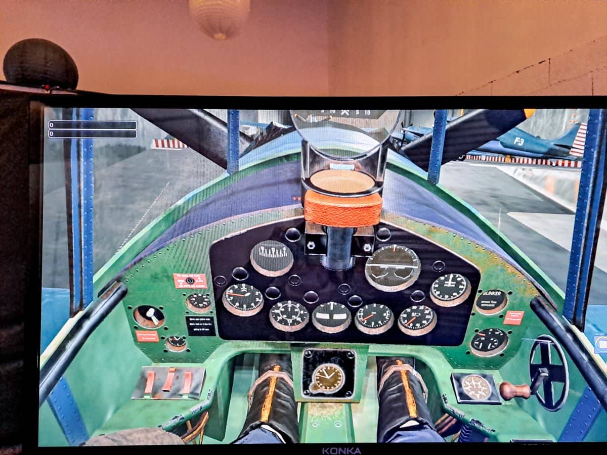 Simulateur Aircraft VR — vue 4