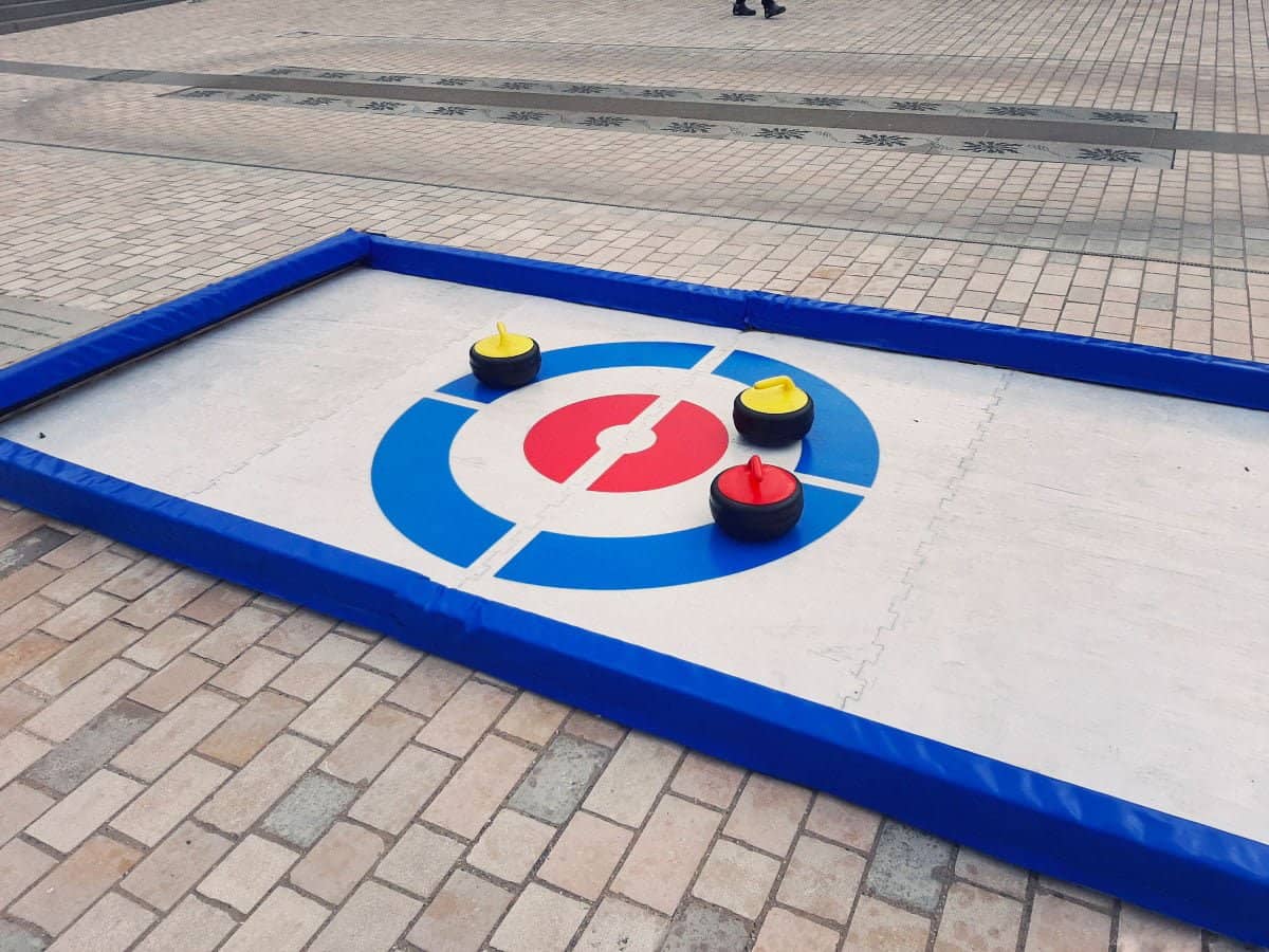 Piste de curling synthétique — vue 6