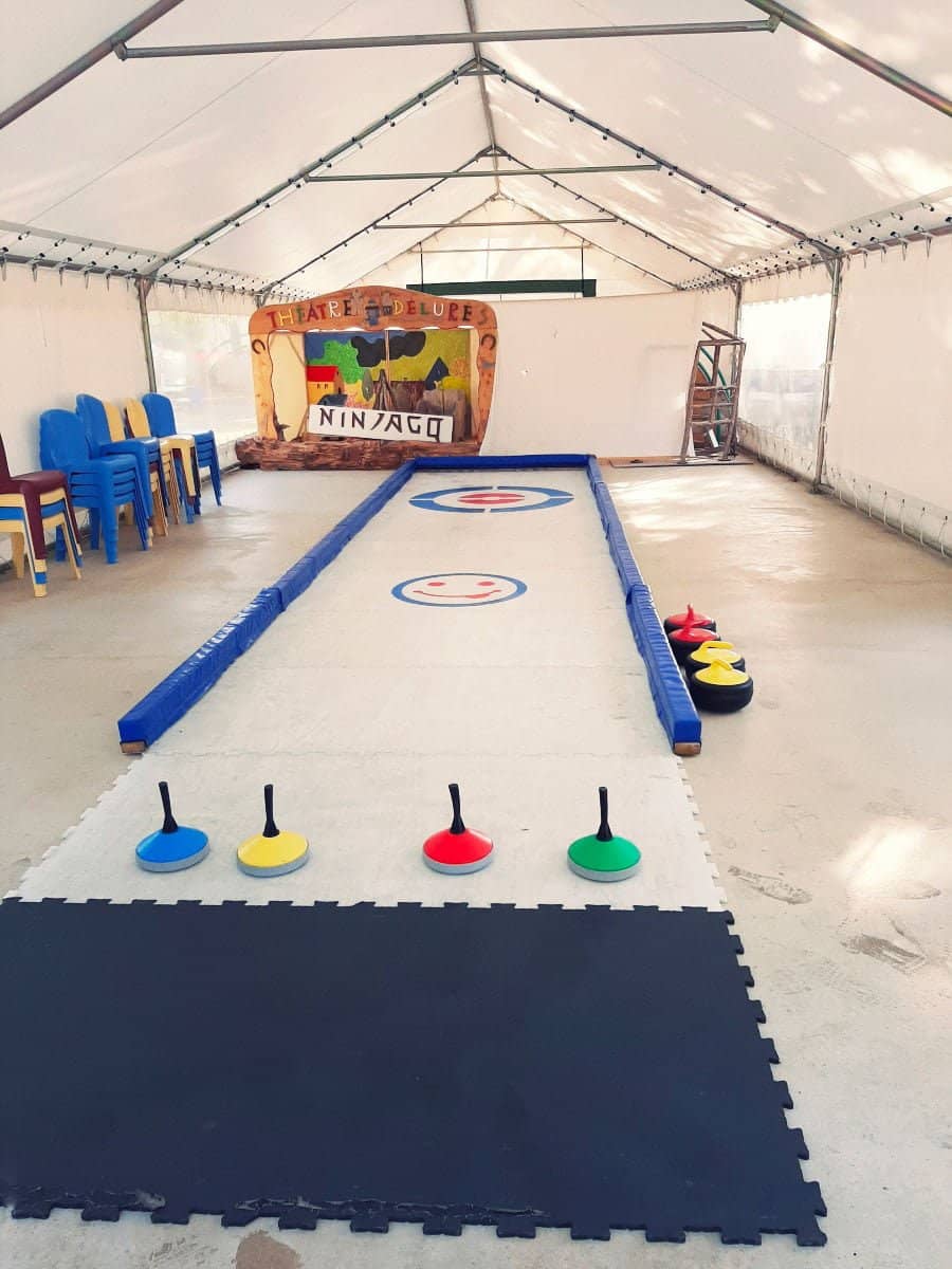 Piste de curling synthétique — vue 5