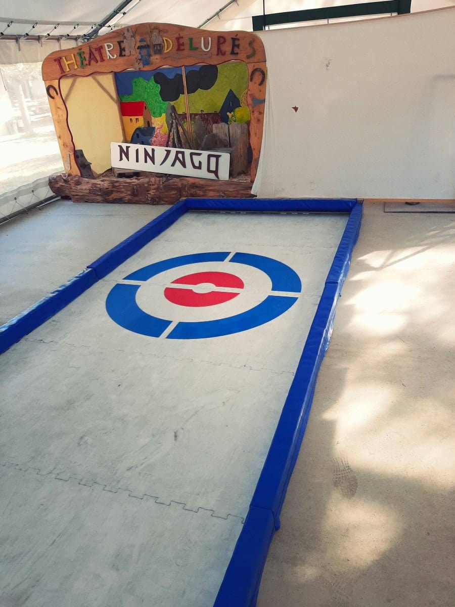 Piste de curling synthétique — vue 4