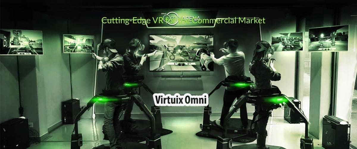 Virtuix Omni, animation VR — vue 2