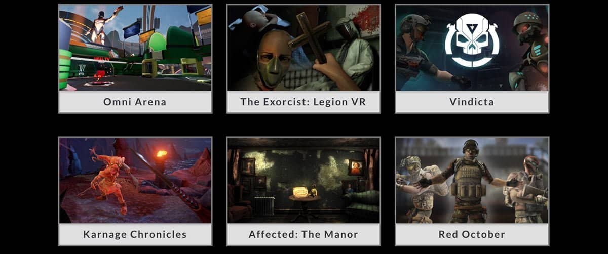 Virtuix Omni, animation VR — vue 3