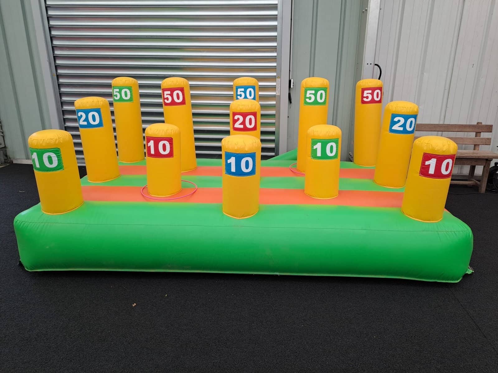 Jeu gonflable anneaux géants à louer chez Elite Animation Toulouse