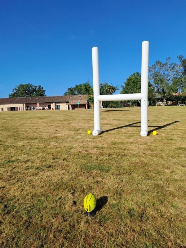 Poteau de rugby gonflable à louer Toulouse