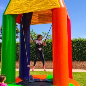 Jeu gonflable trampoline élastique à louer Toulouse