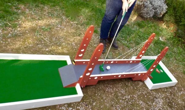 Piste de golf mobile à louer chez Elite Animation Toulouse