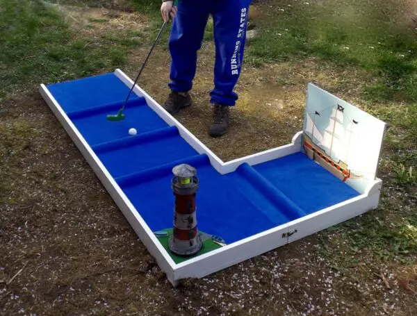 Piste mini-golf à louer chez Elite Animation