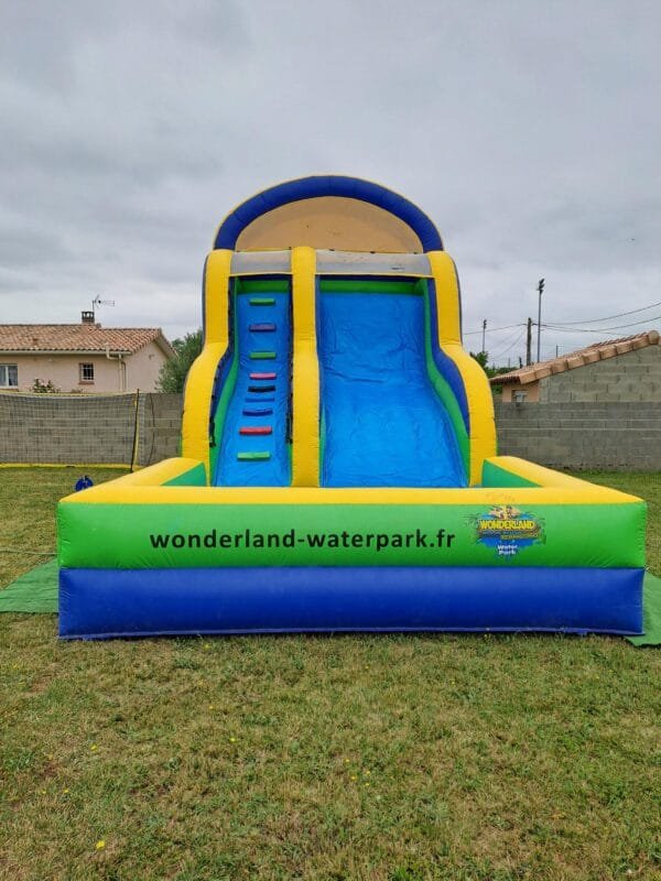 Toboggan aquatique